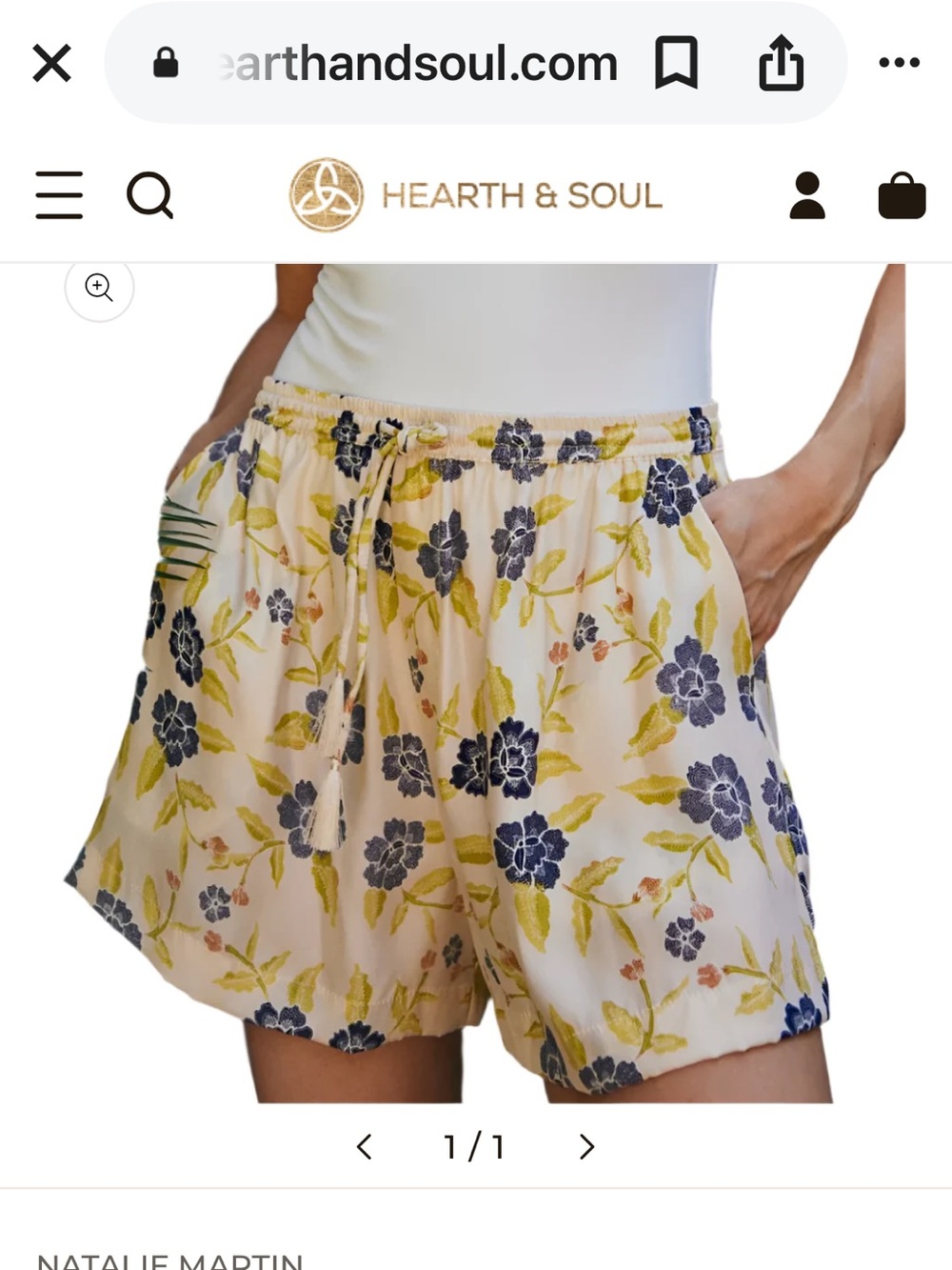 Natalie Martin Jasper shorts